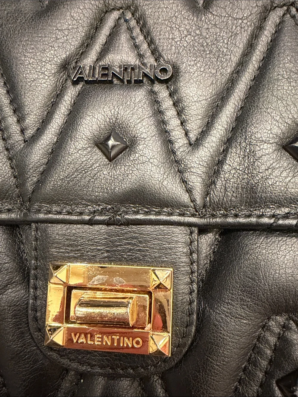 Valentino Studded Convertible Backpack